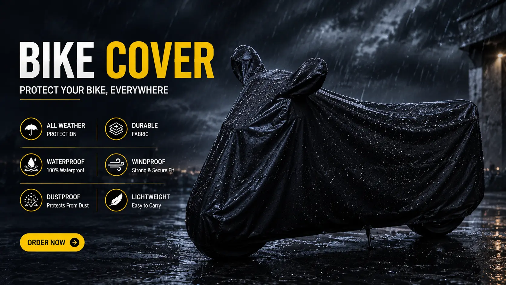 Premium Waterproof Bike Cover